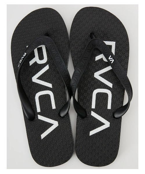 RVCA（ルーカ）の「RVCA メンズ TRENCH TOWN SANDALI ビーチサンダル 【2025年春夏モデル】/ルーカロゴビーチサンダル（サンダル・メンズ・オフホワイト/ブラック/オレンジ・8/9/10）」の7枚目の写真