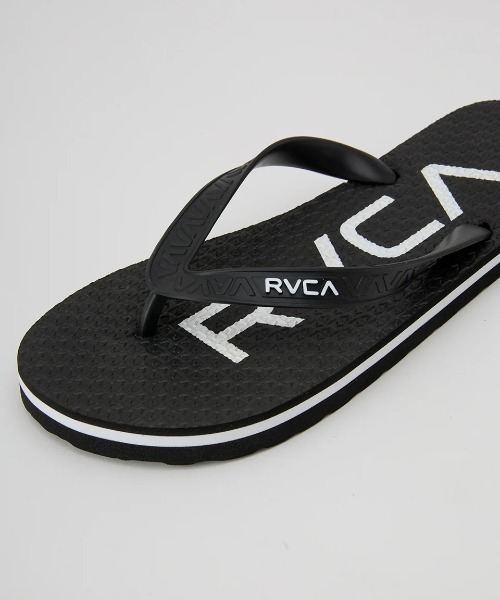RVCA（ルーカ）の「RVCA メンズ TRENCH TOWN SANDALI ビーチサンダル 【2025年春夏モデル】/ルーカロゴビーチサンダル（サンダル・メンズ・オフホワイト/ブラック/オレンジ・8/9/10）」の8枚目の写真