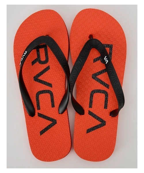RVCA（ルーカ）の「RVCA メンズ TRENCH TOWN SANDALI ビーチサンダル 【2025年春夏モデル】/ルーカロゴビーチサンダル（サンダル・メンズ・オフホワイト/ブラック/オレンジ・8/9/10）」の13枚目の写真