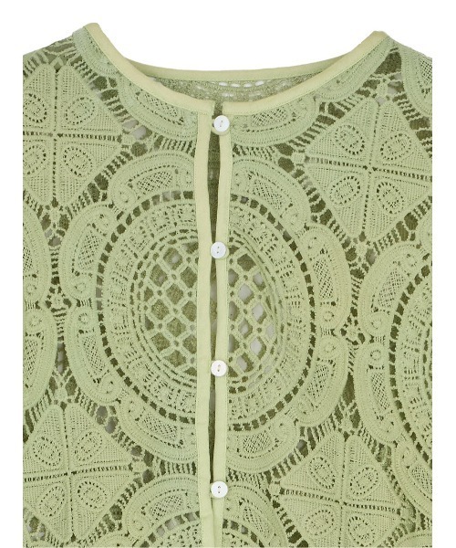 セール】MEDI INDIAN 2WAY BIG LACE TOPS（Tシャツ/カットソー