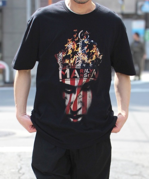 ROCK-OFF(ロックオフ)の「【ROCK-OFF】 ROCK OFF PRT SS TEE バンド ロック エンタメ Tシャツ(Tシャツ/カットソー・メンズ・ホワイト系1/ホワイト系2/ホワイト系3/ブラック系2/ブラック系3/ブラック系4/ブラック系5/ブラック系6/ブラック系7/ブラック系8/ブラック系1/ホワイト系5/ベージュ系1/ホワイト系4/ブラック系その他/ブラック系その他3/ブラック系その他5/ホワイト系7/ホワイト系8/ブラック系9/ブラック系その他2/ホワイト系6/ブラック系その他4・M/L/XL)」の16枚目の写真