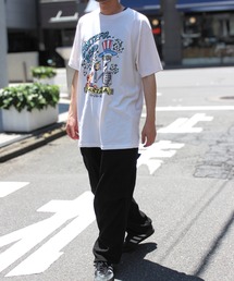 ROCK-OFF（ロックオフ）の「【ROCK-OFF】 ROCK OFF PRT SS TEE バンド ロック エンタメ Tシャツ（Tシャツ/カットソー）」