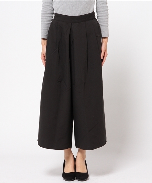 Green　Parks（グリーンパークス）の「・ﾀｯｸﾌﾚｱｰﾊﾟﾝﾂ（その他パンツ・レディース・ベージュ/ブラック/カーキ・FREE）」の4枚目の写真