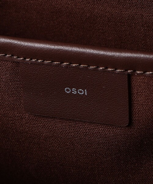 OSOI（オソイ）の「＜OSOI＞MINI BROT バッグ（ショルダーバッグ・レディース・オフホワイト/ブラック/ダークブラウン・FREE）」の13枚目の写真