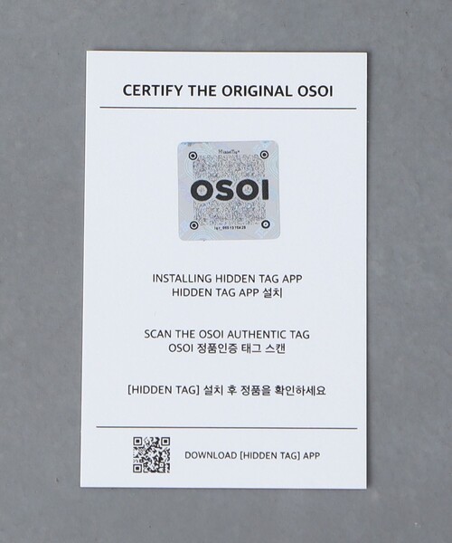 OSOI（オソイ）の「＜OSOI＞MINI BROT バッグ（ショルダーバッグ・レディース・オフホワイト/ブラック/ダークブラウン・FREE）」の5枚目の写真