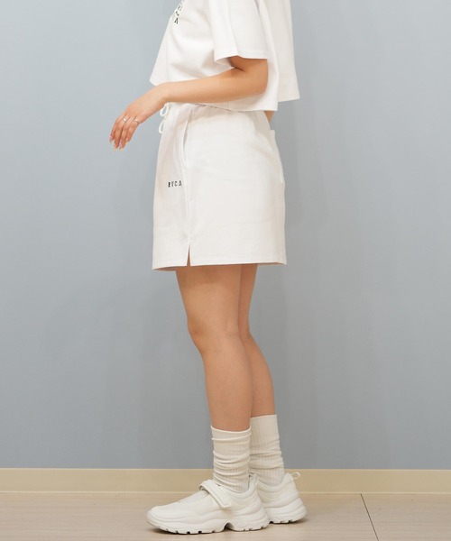 RVCA(ルーカ)の「RVCA/ルーカ スカート ショート丈 セットアップ可能 BF04C-002(スカート・レディース・ブラック/ピンク/ホワイト・S/M)」の6枚目の写真