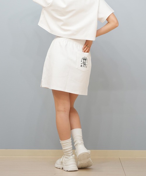 RVCA(ルーカ)の「RVCA/ルーカ スカート ショート丈 セットアップ可能 BF04C-002(スカート・レディース・ブラック/ピンク/ホワイト・S/M)」の7枚目の写真