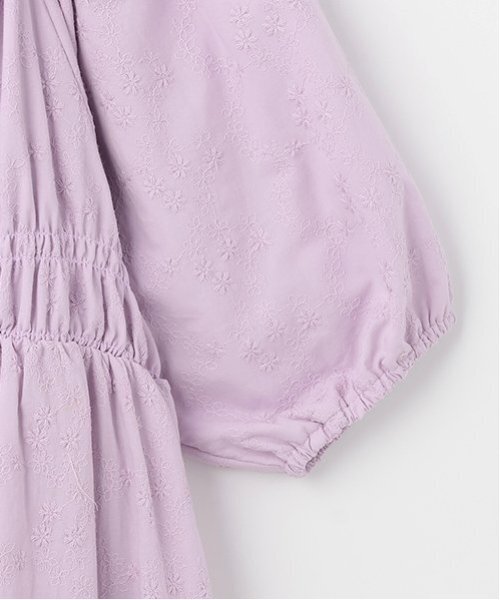 petit main LIEN（プティマインリアン）の「【リンク】レースワンピース（ワンピース・レディース・ラベンダー/クリーム・F）」の8枚目の写真