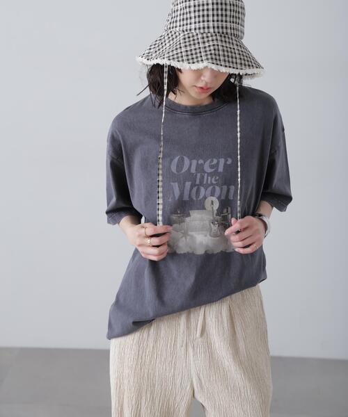 FREE'S MART(フリーズマート)の「◆ヴィンテージルーズTシャツ(Tシャツ/カットソー・レディース・ブラック/ベージュ・FREE)」の9枚目の写真