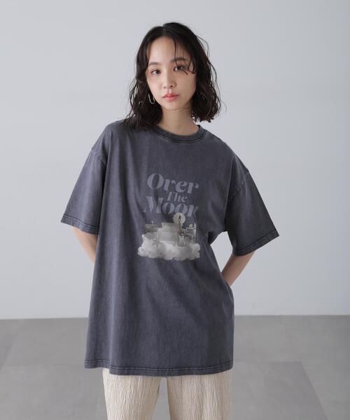 FREE'S MART(フリーズマート)の「◆ヴィンテージルーズTシャツ(Tシャツ/カットソー・レディース・ブラック/ベージュ・FREE)」の14枚目の写真