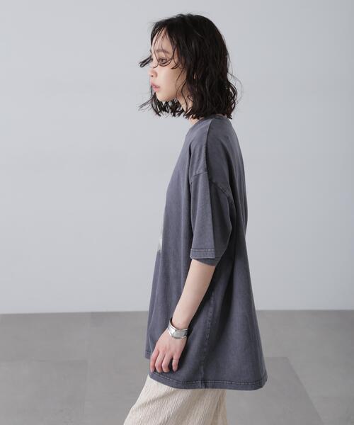 FREE'S MART(フリーズマート)の「◆ヴィンテージルーズTシャツ(Tシャツ/カットソー・レディース・ブラック/ベージュ・FREE)」の15枚目の写真