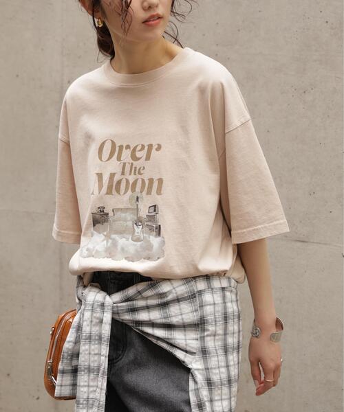 FREE'S MART(フリーズマート)の「◆ヴィンテージルーズTシャツ(Tシャツ/カットソー・レディース・ブラック/ベージュ・FREE)」の22枚目の写真