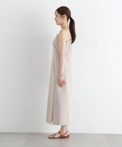 PROPORTION BODY DRESSING（プロポーションボディドレッシング）の「レースキャミジャンスカ / 1215140501（ワンピース・レディース・ベージュ/ブラック・SMALL/MEDIUM/P/S）」の4枚目の写真