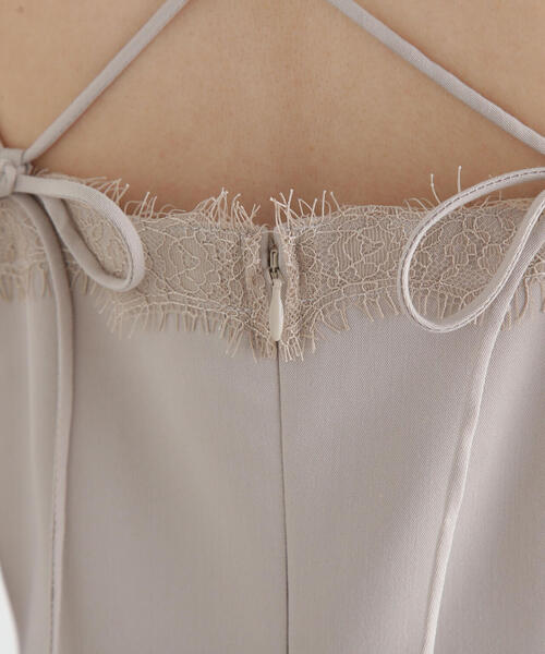 PROPORTION BODY DRESSING（プロポーションボディドレッシング）の「レースキャミジャンスカ / 1215140501（ワンピース・レディース・ベージュ/ブラック・SMALL/MEDIUM/P/S）」の10枚目の写真