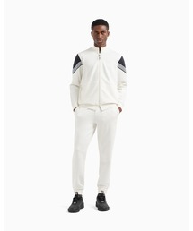 EMPORIO ARMANI EA7（エンポリオアルマーニイーエーセブン）の「<オンライン限定>【エンポリオ アルマーニ EA7】7 Lines トラックスーツ コットンジャージー（セットアップ）」