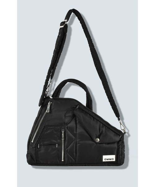 OMMO（オーエムエムオー）の「2WAY MA-1 DETAIL BAG（トートバッグ・レディース・ブラック/カーキ・FREE）」の5枚目の写真