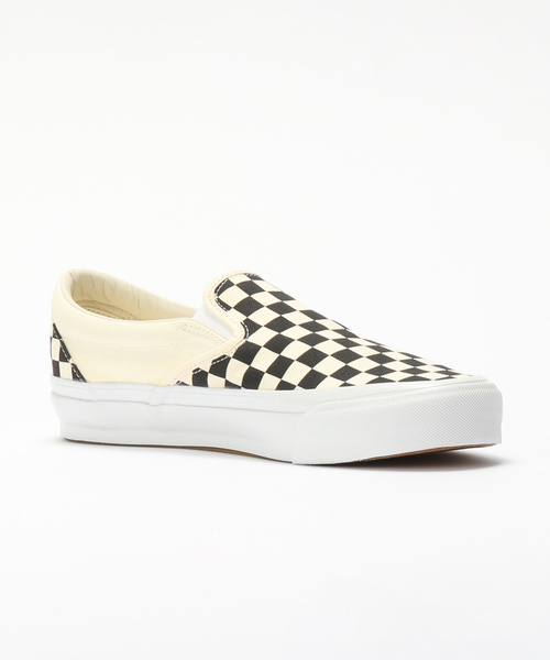 VANS(バンズ)の「VANS PREMIUM LX Slip-On Reissue 98 VN000CSE2BO(スリッポン・メンズ・ブラック系その他・26cm/26.5cm/27cm/27.5cm/28cm)」の4枚目の写真