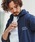1minute 1second�i�����~�j�b�g�����Z�J���h�j�́umpa3776-cursive print double zip light hoodie �_�u���W�b�v�p�[�J�[�i�p�[�J�[�j�v�b�l�C�r�[×�z���C�g