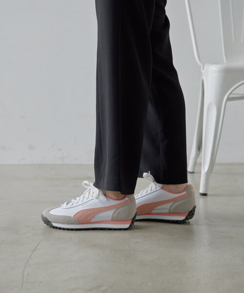 ear PAPILLONNER ホワイトスニーカー 23.5㎝ 着用レビューあり❗️PUMA x AMIスニーカー - ear PAPILLONNER