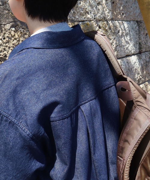 PAR ICI(パーリッシィ)の「【WEB別注】インディゴデニム フリルオールインワン(つなぎ/オールインワン・レディース・ネイビー・M/L)」の18枚目の写真