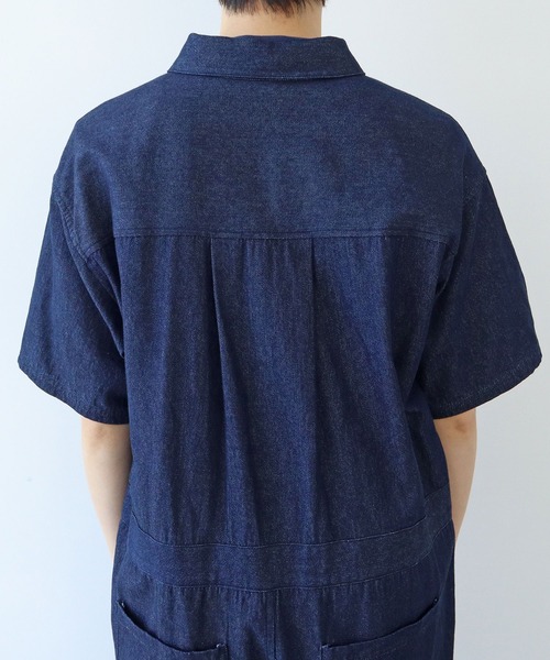 タグ付き　オールインワン コットンヘンプデニムオールインワン | Whim Gazette(ウィム