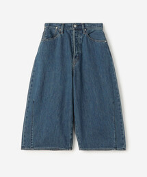 KURO | KURO | WIDE SPREAD CROPPED SHORTS WOMEN(デニムパンツ)