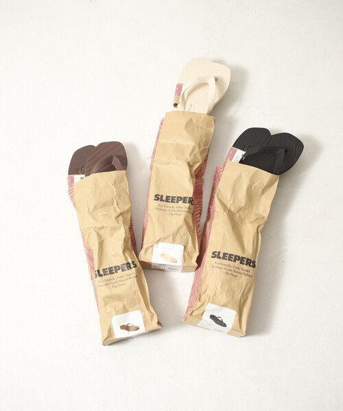 Firsthand（ファーストハンド）の「SLEEPERS/スリーパーズ Tapered Platform /テーパード プラットフォーム サンダル(23cm~25cmサイズ展開)（サンダル・レディース・ブラウン/オフホワイト/ブラック・38/37/36）」の11枚目の写真