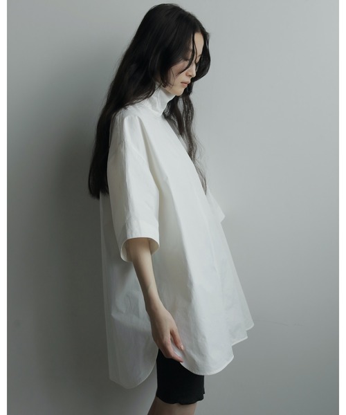 Highneck Over Blouse（シャツ/ブラウス）｜anuke（アンヌーク）の