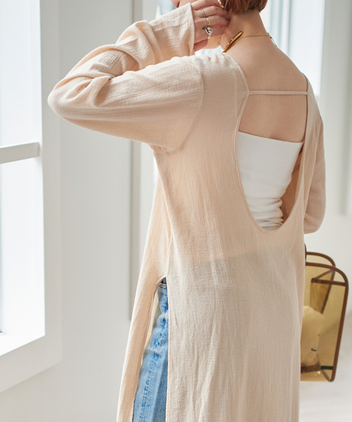 Spick and Span コットンクレープルーズワンピース Spick & Span｜コットンクレープルーズワンピース | Rakuten