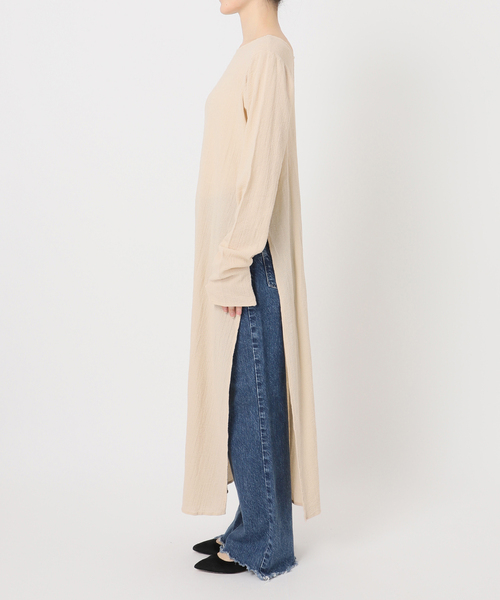 spick&span コットンクレープルーズワンピース Spick＆Span ワンピース コットンクレープルーズワンピース