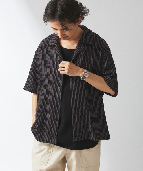 JOURNAL STANDARD relume（ジャーナルスタンダード　レリューム）の「レイヤード サーマル タンクトップ（タンクトップ・メンズ・ホワイト/ライトグレー/ブラック・SMALL/MEDIUM/LARGE）」の4枚目の写真