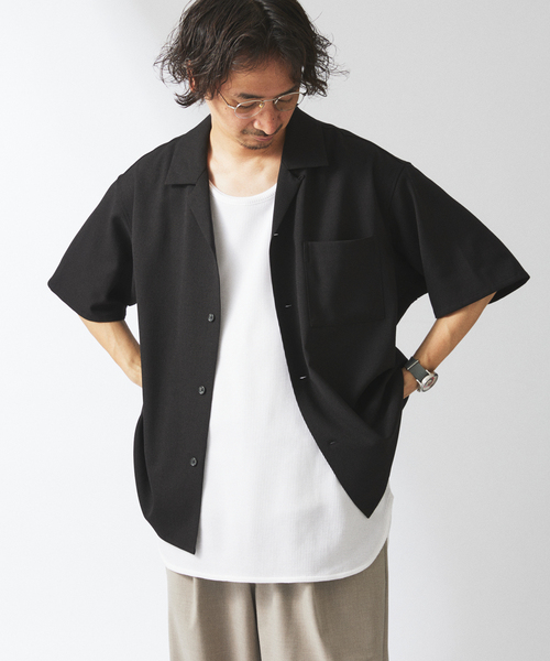 JOURNAL STANDARD relume（ジャーナルスタンダード　レリューム）の「レイヤード サーマル タンクトップ（タンクトップ・メンズ・ホワイト/ライトグレー/ブラック・SMALL/MEDIUM/LARGE）」の5枚目の写真