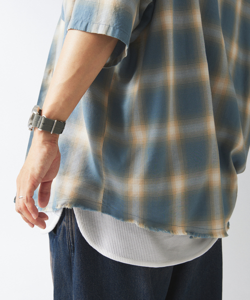 JOURNAL STANDARD relume（ジャーナルスタンダード　レリューム）の「レイヤード サーマル タンクトップ（タンクトップ・メンズ・ホワイト/ライトグレー/ブラック・SMALL/MEDIUM/LARGE）」の13枚目の写真