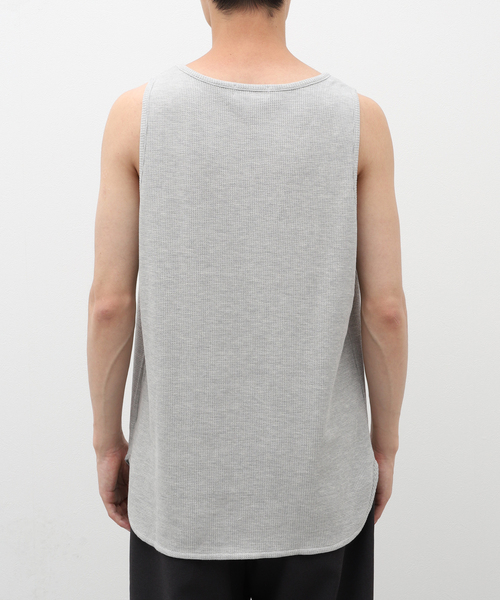 JOURNAL STANDARD relume（ジャーナルスタンダード　レリューム）の「レイヤード サーマル タンクトップ（タンクトップ・メンズ・ホワイト/ライトグレー/ブラック・SMALL/MEDIUM/LARGE）」の19枚目の写真