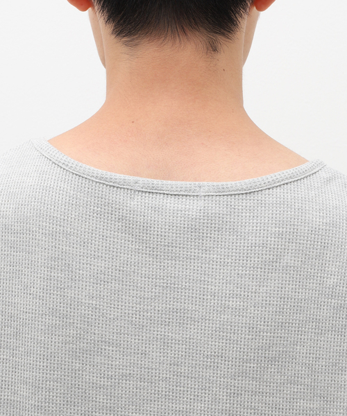 JOURNAL STANDARD relume（ジャーナルスタンダード　レリューム）の「レイヤード サーマル タンクトップ（タンクトップ・メンズ・ホワイト/ライトグレー/ブラック・SMALL/MEDIUM/LARGE）」の21枚目の写真