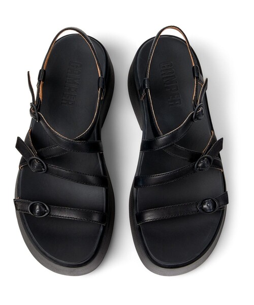 CAMPER（カンペール）の「[カンペール] TASHA / サンダル（サンダル・レディース・ブラック・23.0cm/23.5cm/25.0cm/24.0cm/22.5cm）」の3枚目の写真