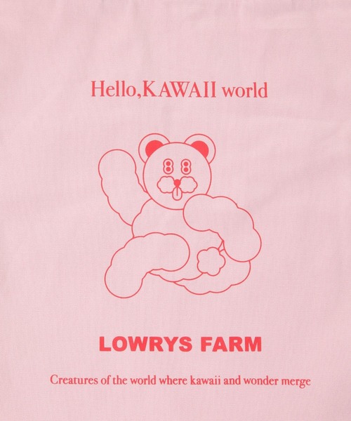 LOWRYS FARM（ローリーズファーム）の「GIRLS MARKET トート　 490444（トートバッグ・レディース・ブルー/レッド/ピンク/ブラック/オフホワイト・FREE）」の20枚目の写真