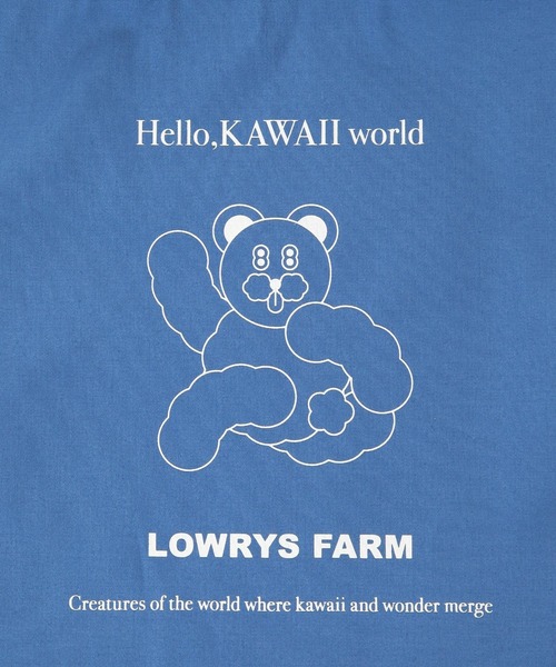 LOWRYS FARM（ローリーズファーム）の「GIRLS MARKET トート　 490444（トートバッグ・レディース・ブルー/レッド/ピンク/ブラック/オフホワイト・FREE）」の18枚目の写真