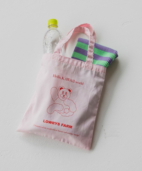 LOWRYS FARM（ローリーズファーム）の「GIRLS MARKET トート　 490444（トートバッグ・レディース・ブルー/レッド/ピンク/ブラック/オフホワイト・FREE）」の7枚目の写真