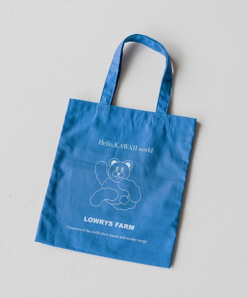 LOWRYS FARM（ローリーズファーム）の「GIRLS MARKET トート　 490444（トートバッグ・レディース・ブルー/レッド/ピンク/ブラック/オフホワイト・FREE）」の12枚目の写真
