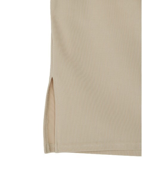 MEDI GLOSS RIB BACK SLIT CAMISOLE（キャミソール）｜Ameri