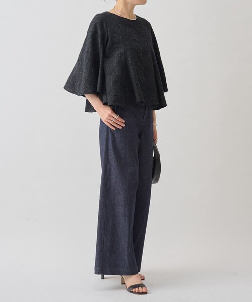 LIVETART（リヴェタート）の「グロリオサ刺繍ブラウス（シャツ/ブラウス・レディース・レッド/ブラック・FREE）」の10枚目の写真