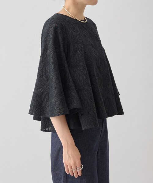 LIVETART（リヴェタート）の「グロリオサ刺繍ブラウス（シャツ/ブラウス・レディース・レッド/ブラック・FREE）」の13枚目の写真