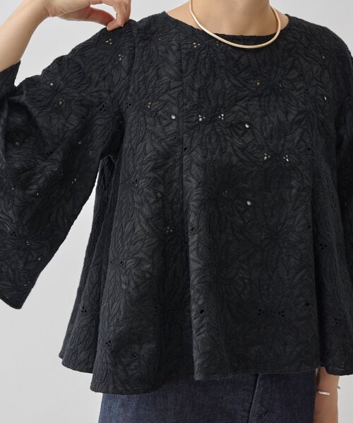 LIVETART（リヴェタート）の「グロリオサ刺繍ブラウス（シャツ/ブラウス・レディース・レッド/ブラック・FREE）」の14枚目の写真