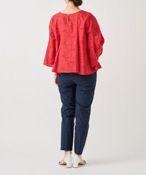 LIVETART（リヴェタート）の「グロリオサ刺繍ブラウス（シャツ/ブラウス・レディース・レッド/ブラック・FREE）」の19枚目の写真