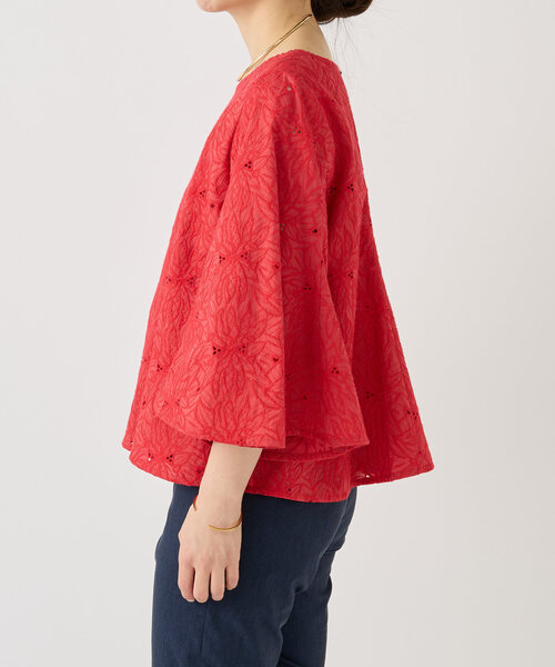 LIVETART（リヴェタート）の「グロリオサ刺繍ブラウス（シャツ/ブラウス・レディース・レッド/ブラック・FREE）」の22枚目の写真