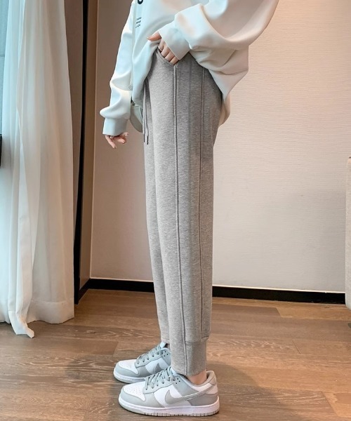 セール】美脚！スウェットジョガーパンツ（スウェットパンツ