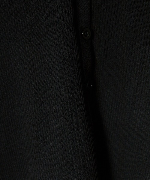 BLANK (ブランク)の「Side Drawstring Ribbon Tops / サイドドロストリボントップス(Tシャツ/カットソー・レディース・ブラック/ライトグリーン・FREE)」の3枚目の写真