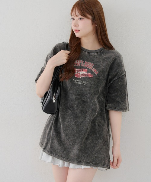 continuer de NICE CLAUP(コンティニューデナイスクラップ)の「硫化染ロゴアソートT(Tシャツ/カットソー・レディース・その他1/その他3/その他2・FREE)」の11枚目の写真