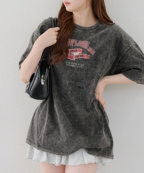 continuer de NICE CLAUP(コンティニューデナイスクラップ)の「硫化染ロゴアソートT(Tシャツ/カットソー・レディース・その他1/その他3/その他2・FREE)」の14枚目の写真